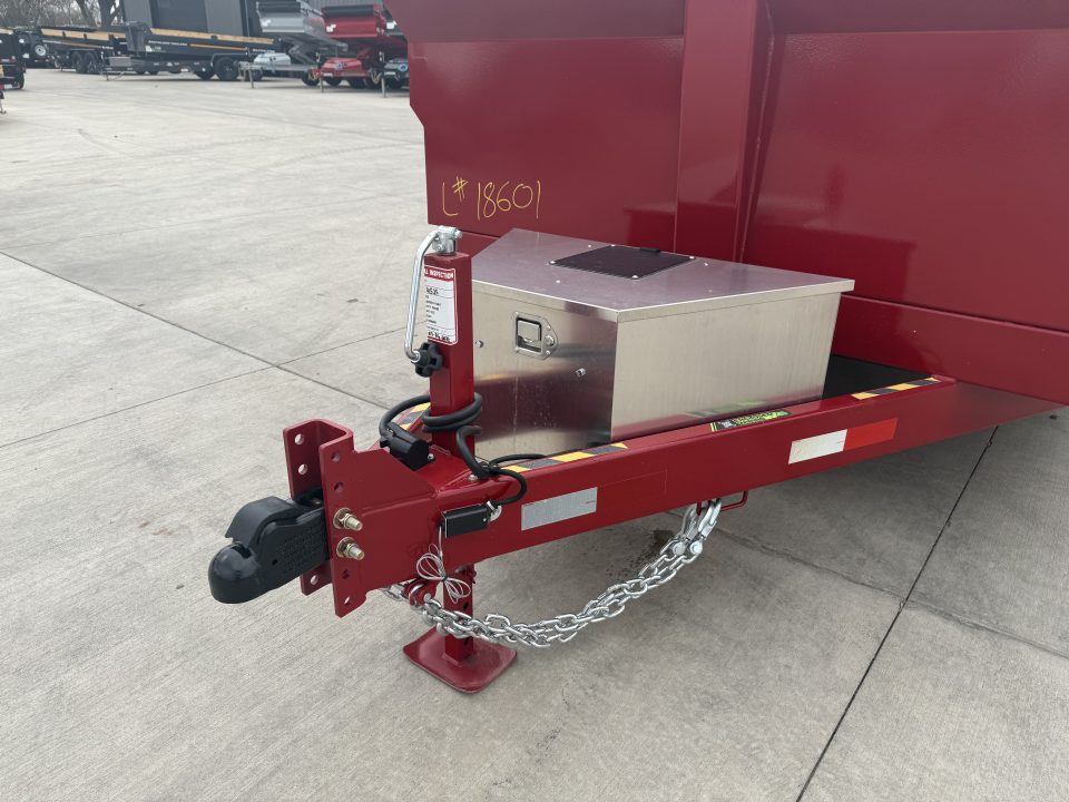 New NEW 2026 Southland 14ft Low Profile Dump Trailer 2-7000 lb axles =14K with Ramps