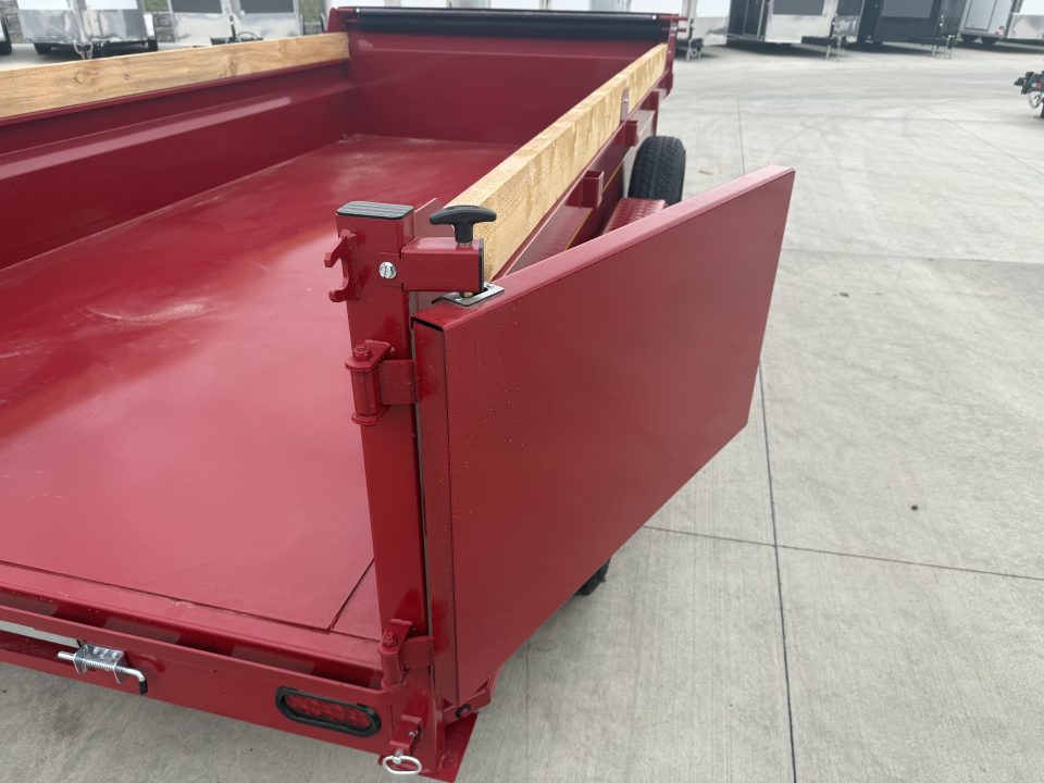 New NEW 2026 Southland 14ft Low Profile Dump Trailer 2-7000 lb axles =14K with Ramps