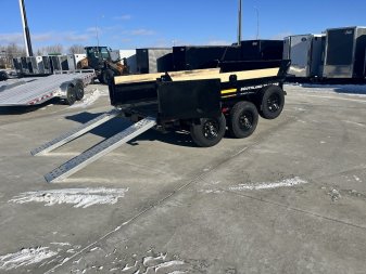 New NEW 2026 Southland 6x12’ Low Profile SCISSOR Lift Dump Trailer 2-5200 lb axles