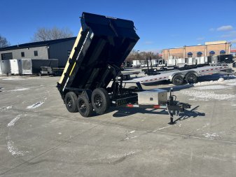 New NEW 2026 Southland 6x12’ Low Profile SCISSOR Lift Dump Trailer 2-5200 lb axles