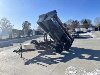 New NEW 2026 Southland 6x12’ Low Profile SCISSOR Lift Dump Trailer 2-5200 lb axles