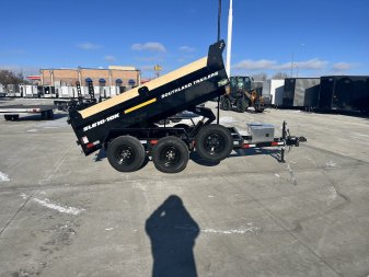 New NEW 2026 Southland 6x12’ Low Profile SCISSOR Lift Dump Trailer 2-5200 lb axles