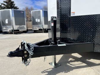 New NEW 2025 AERO 8.5x24 +2’V 7' TALL BLACKOUT  EDITION - QUALITY Enclosed Rear Ramp Car Hauler Cargo Trailer
