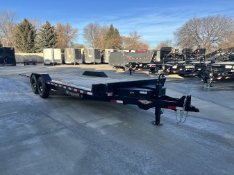 New NEW 2025 H&H Speedloader 24’ POWER TILT Drive Over Fender flatbed EXTRA WIDE 102” 2-7000 lb axles = 14K