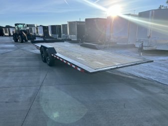 New NEW 2025 H&H Speedloader 24’ POWER TILT Drive Over Fender flatbed EXTRA WIDE 102” 2-7000 lb axles = 14K