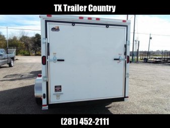 New 2024 Covered Wagon Trailers 7x14 Cargo Trailer / Enclosed Trailer / Motorcycle Trailer / Ramp / (8) D-rings