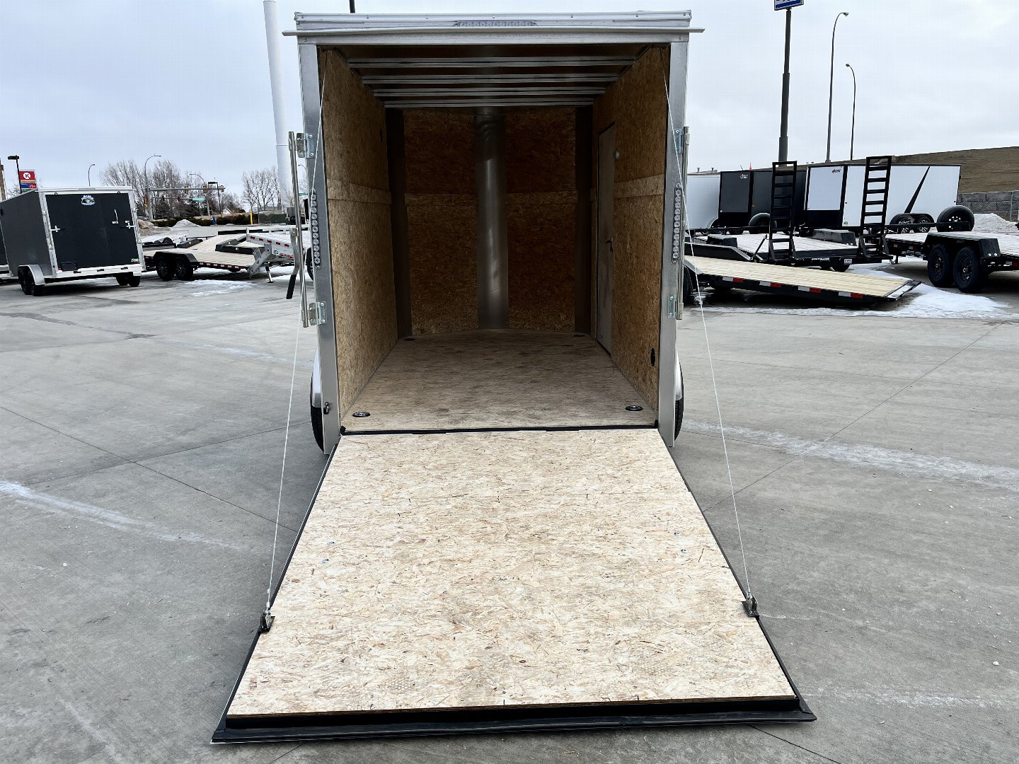 New 2025 R&M Manufacturing 6x10 plus v Cargo / Enclosed Trailer