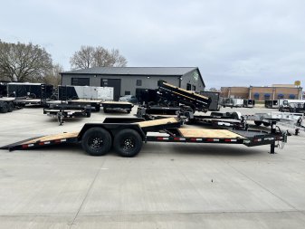 New 2026 Southland 22 ft = 16 ft Tilt + 6 ft flat Gravity Tilt Heavy Duty 14K Trailer