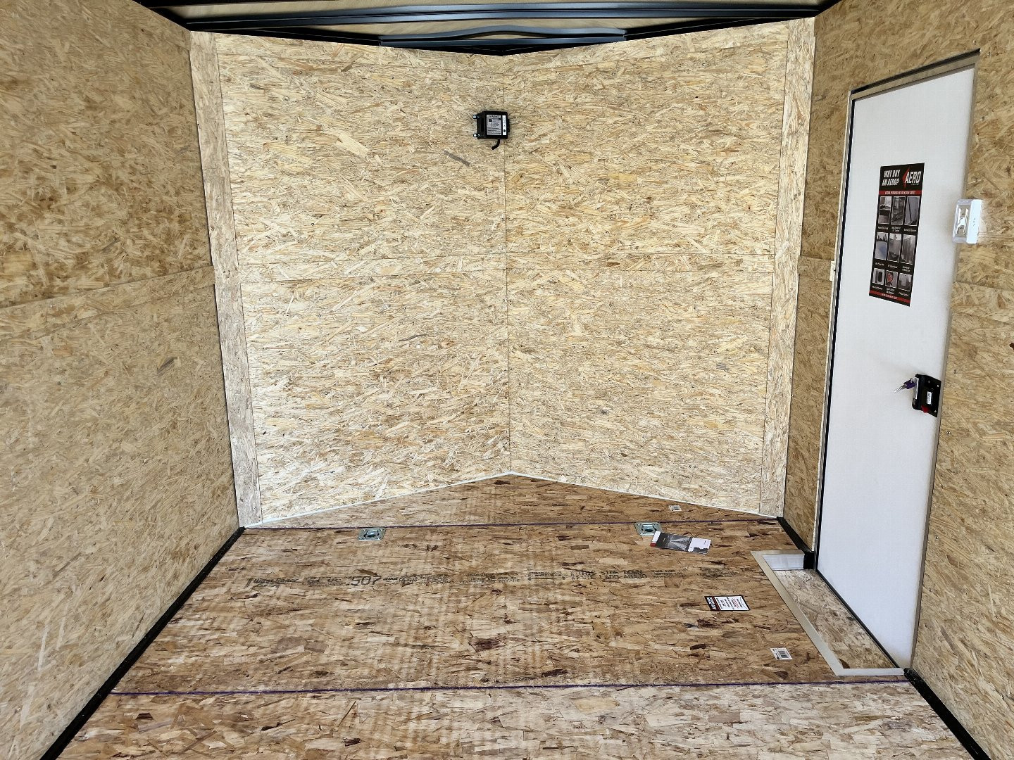 New NEW 2025 AERO 8.5x20 +2’V, 7’ TALL,3/8" wood Interior, QUALITY Enclosed Rear Ramp Car Hauler Cargo Trailer