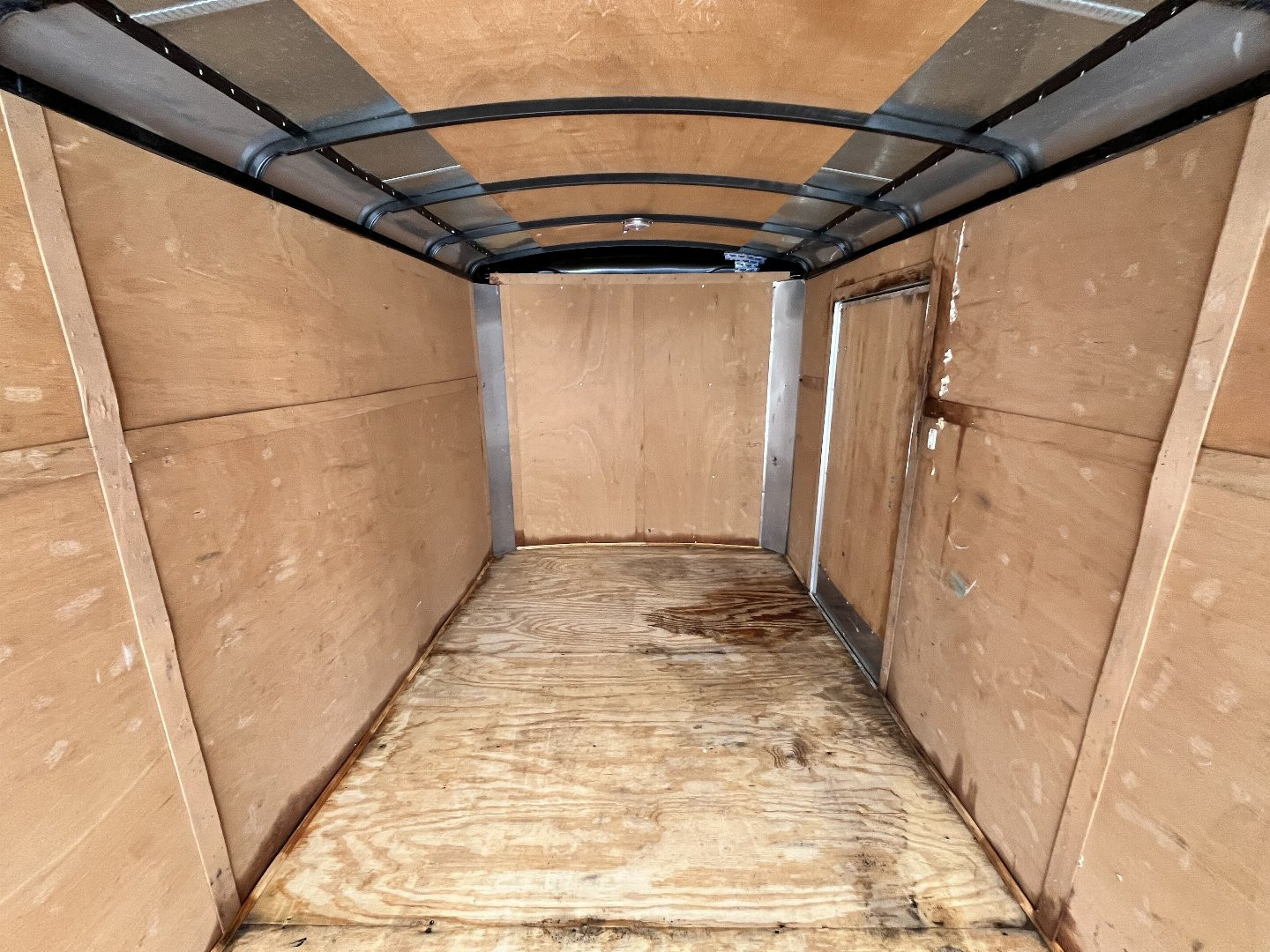 Used 2005 7x14 Haulmark Double Doors enclosed Trailer
