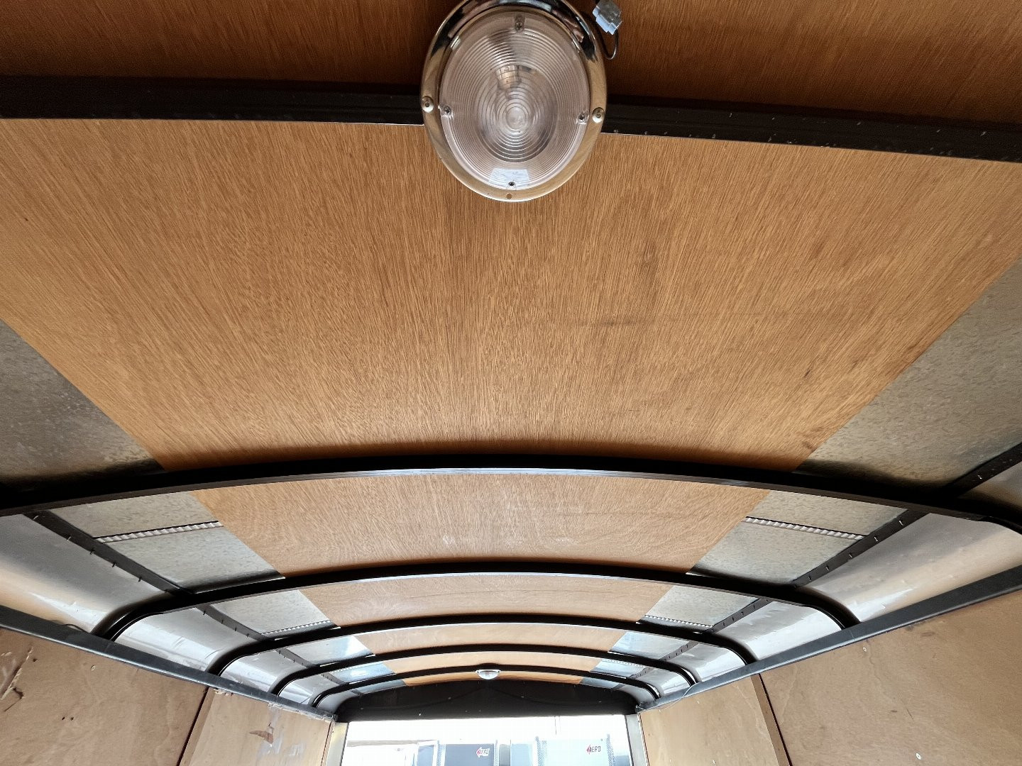 Used 2005 7x14 Haulmark Double Doors enclosed Trailer
