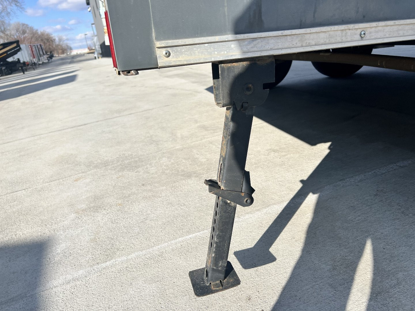 Used 2005 7x14 Haulmark Double Doors enclosed Trailer