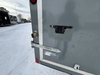 Used 2005 7x14 Haulmark Double Doors enclosed Trailer