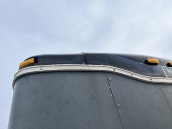 Used 2005 7x14 Haulmark Double Doors enclosed Trailer