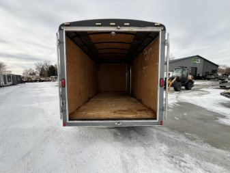 Used 2005 7x14 Haulmark Double Doors enclosed Trailer