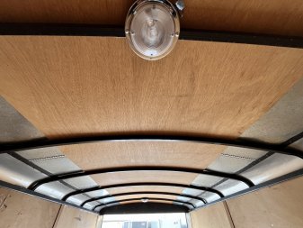 Used 2005 7x14 Haulmark Double Doors enclosed Trailer