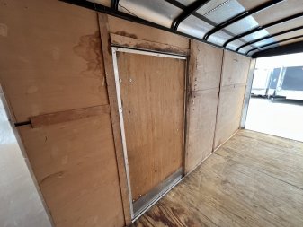 Used 2005 7x14 Haulmark Double Doors enclosed Trailer