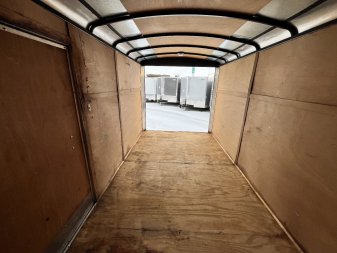 Used 2005 7x14 Haulmark Double Doors enclosed Trailer