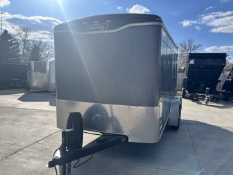 Used 2005 7x14 Haulmark Double Doors enclosed Trailer