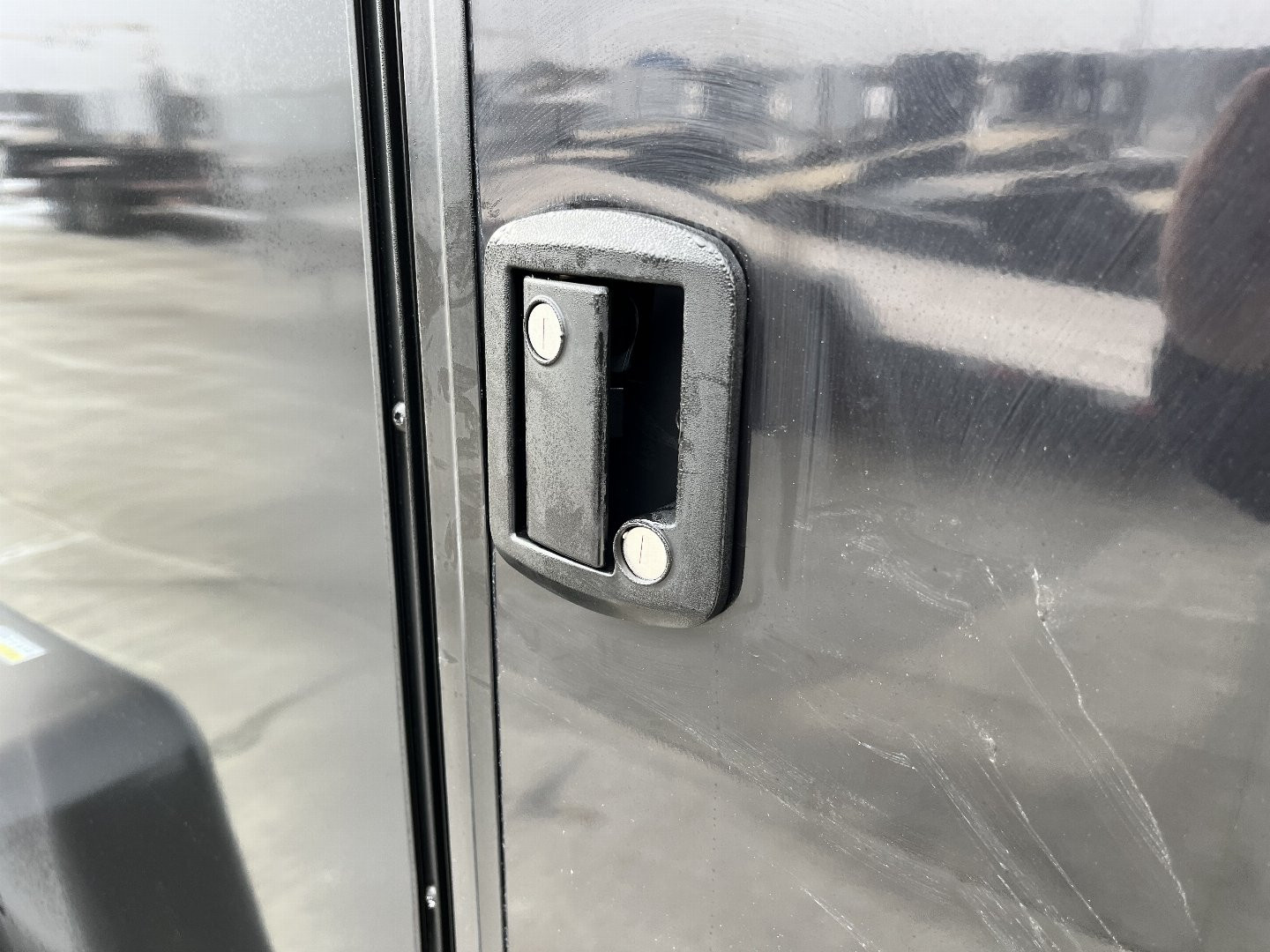 New NEW 2025 AERO 6x12 +2V BLACKOUT Edition, White Interior, QUALITY Enclosed Rear Ramp Cargo Trailer