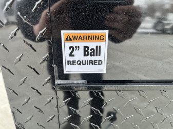 New NEW 2025 AERO 6x12 +2V BLACKOUT Edition, White Interior, QUALITY Enclosed Rear Ramp Cargo Trailer