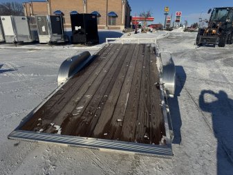New NEW 2025 H&H Speedloader Low Profile ALUMINUM 18’ POWER TILT 2-3500 lb axles=7K Tilt Trailer