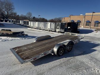 New NEW 2025 H&H Speedloader Low Profile ALUMINUM 18’ POWER TILT 2-3500 lb axles=7K Tilt Trailer