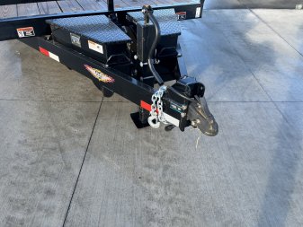 New NEW 2024 H&H Speedloader 24’ POWER TILTbed flatbed Trailer 2-7000 lb axles =14K