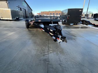 New NEW 2024 H&H Speedloader 24’ POWER TILTbed flatbed Trailer 2-7000 lb axles =14K