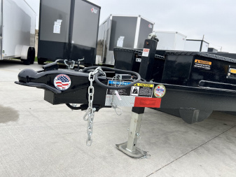 New NEW 2025 H&H Speedloader 18’ POWER TILT 2-3500 lb axles=7K winch plate Tilt Trailer