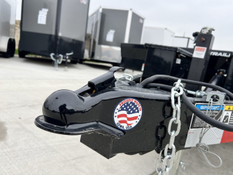 New NEW 2025 H&H Speedloader 18’ POWER TILT 2-3500 lb axles=7K winch plate Tilt Trailer