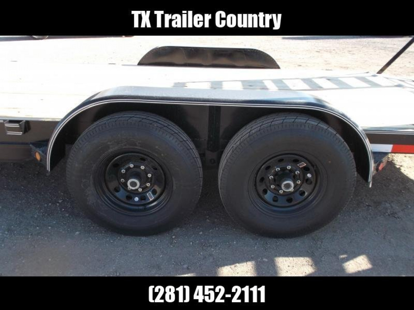New 2024 J&C Trailers 83x20 Tandem Axle 14K Car Hauler / Equipment Trailer / Flat Deck / 7000# Axles / 10K Jack / 2ft Dovetail / 5ft HD Stand Up Ramps