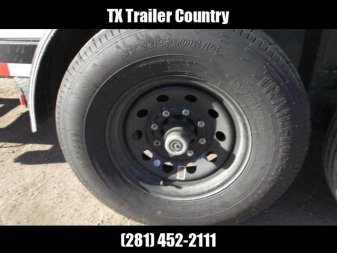 New 2024 J&C Trailers 83x20 Tandem Axle 14K Car Hauler / Equipment Trailer / Flat Deck / 7000# Axles / 10K Jack / 2ft Dovetail / 5ft HD Stand Up Ramps