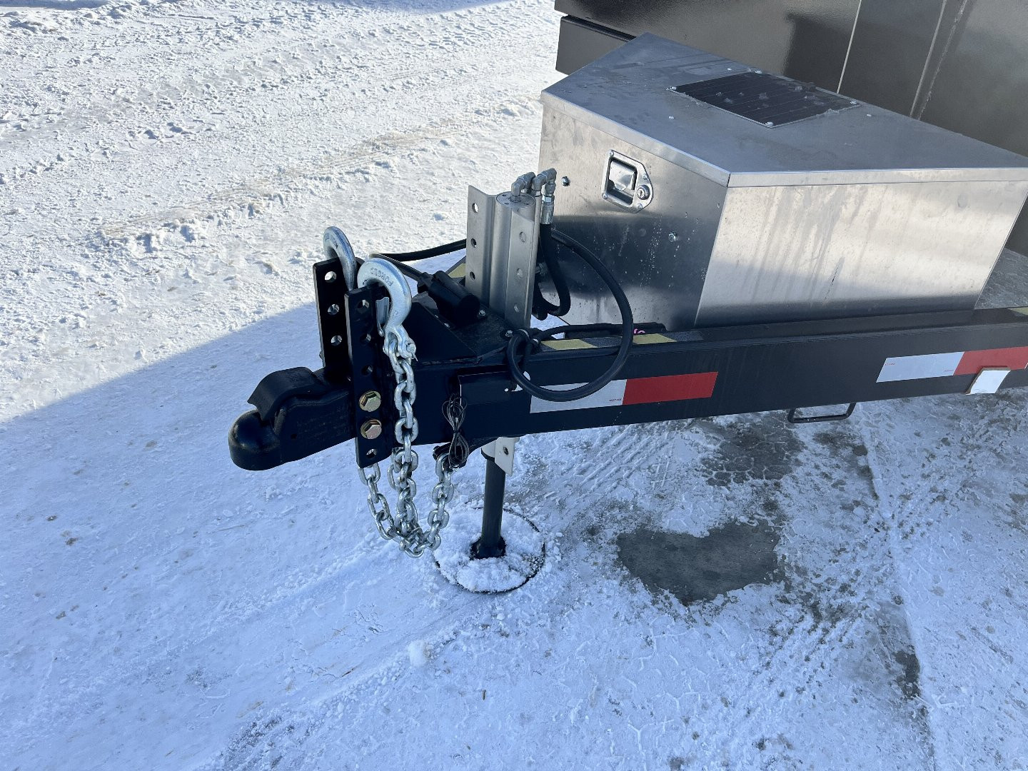 New NEW 2025 Southland 14ft HYDRUALIC JACK Low Profile Dump Trailer 2-7000 lb axles =14K with Ramps