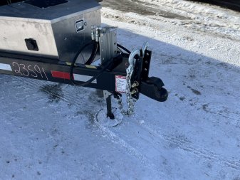 New NEW 2025 Southland 14ft HYDRUALIC JACK Low Profile Dump Trailer 2-7000 lb axles =14K with Ramps