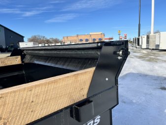 New NEW 2025 Southland 14ft HYDRUALIC JACK Low Profile Dump Trailer 2-7000 lb axles =14K with Ramps