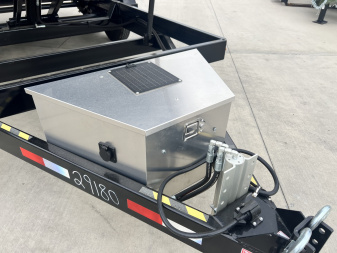 New NEW 2025 Southland 14ft HYDRUALIC JACK Low Profile Dump Trailer 2-7000 lb axles =14K with Ramps