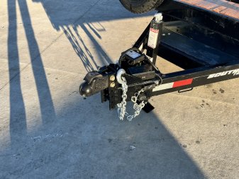New 2025 Southland 18’=16’flat + 2’ dovetail Flatbed 2-5200lb axles = 10K Trailer with Fold Up Ramps