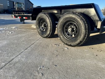 New 2025 Southland 18’=16’flat + 2’ dovetail Flatbed 2-5200lb axles = 10K Trailer with Fold Up Ramps