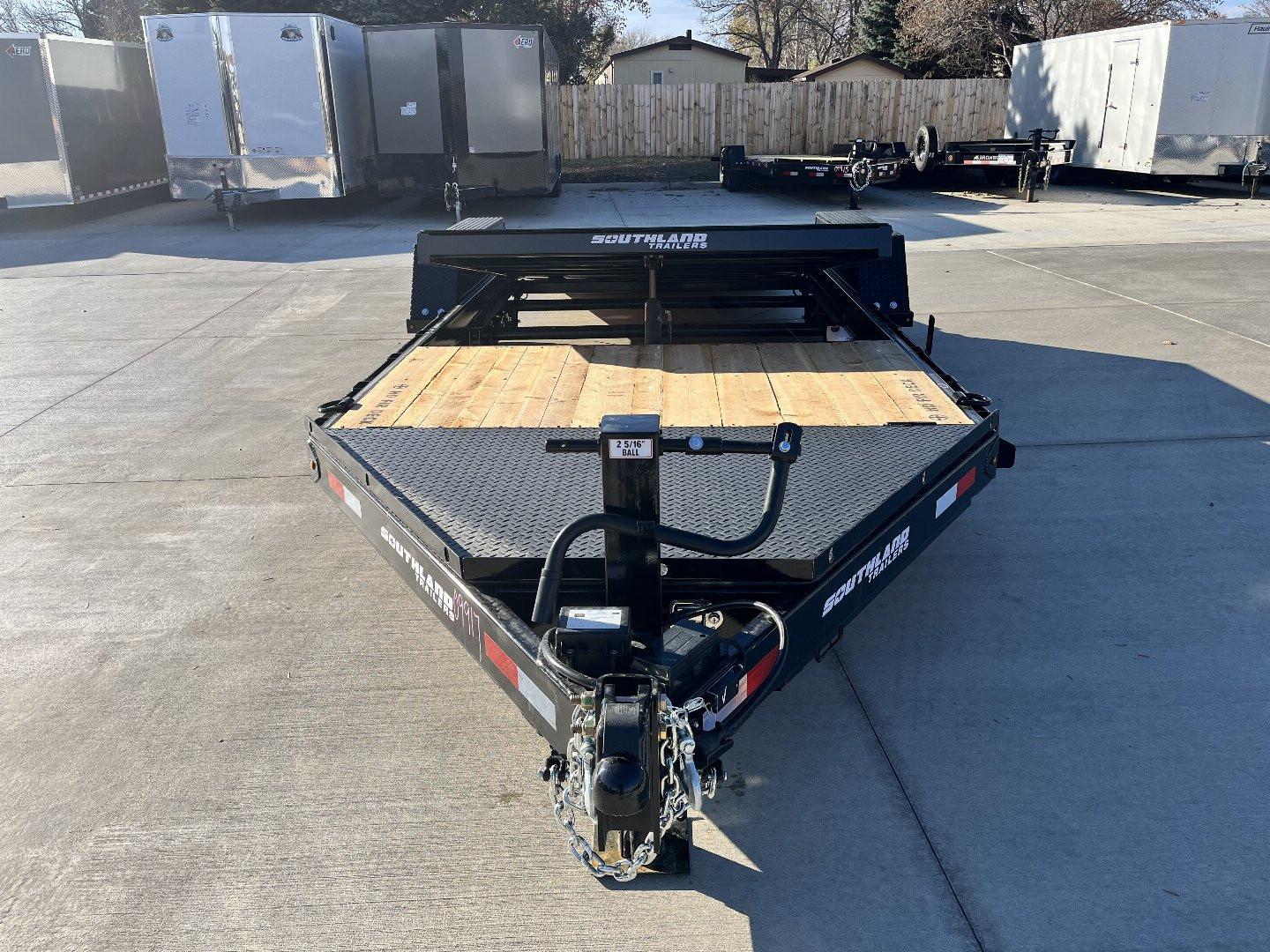 New 2025 Southland 22 ft = 16 ft Tilt + 6 ft flat Gravity Tilt Heavy Duty 16K Trailer 14 PLY Tires