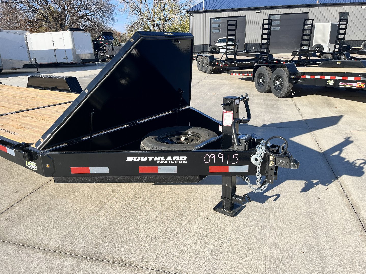 New 2025 Southland 22 ft = 16 ft Tilt + 6 ft flat Gravity Tilt Heavy Duty 16K Trailer 14 PLY Tires