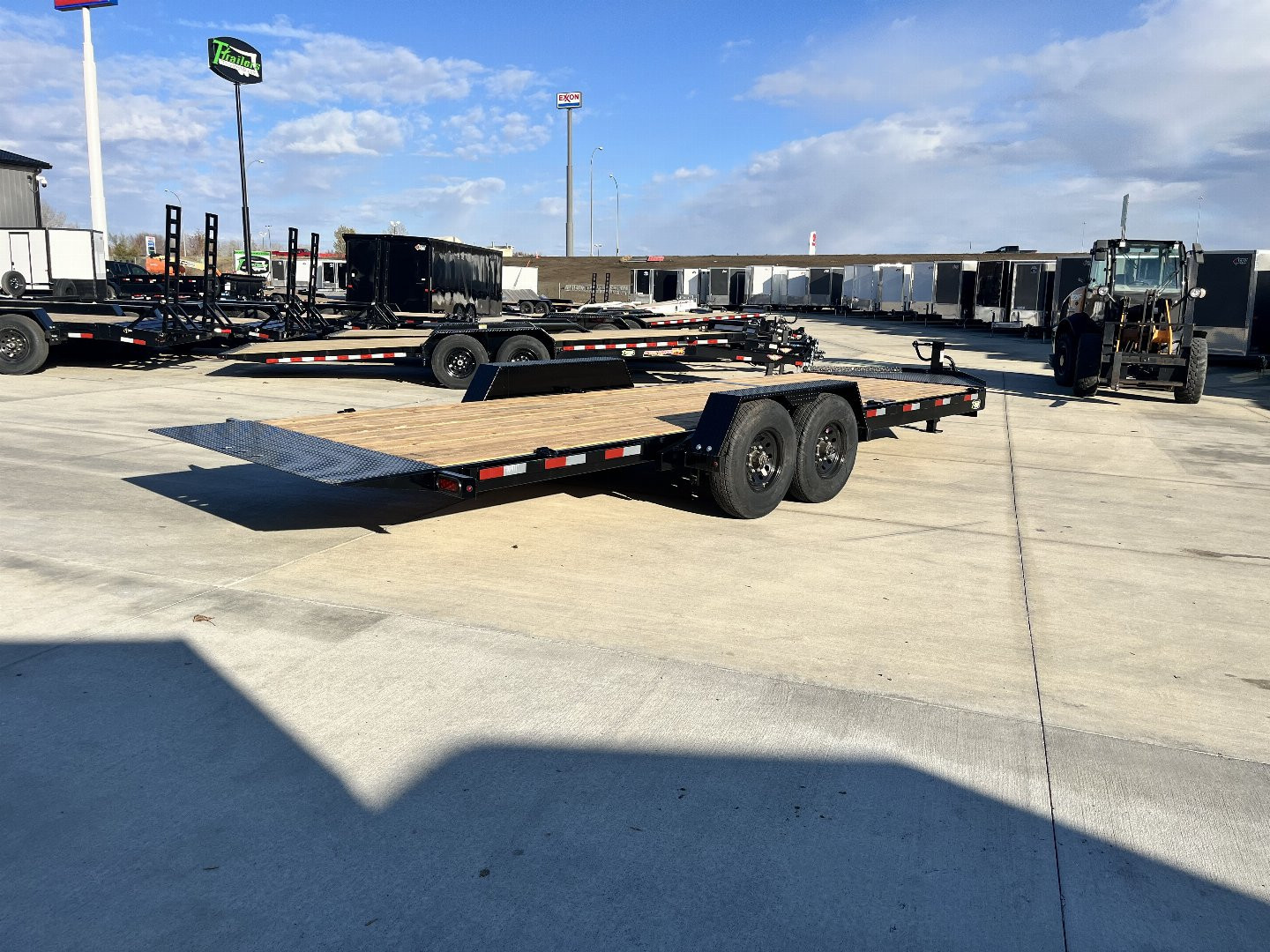 New 2025 Southland 22 ft = 16 ft Tilt + 6 ft flat Gravity Tilt Heavy Duty 16K Trailer 14 PLY Tires