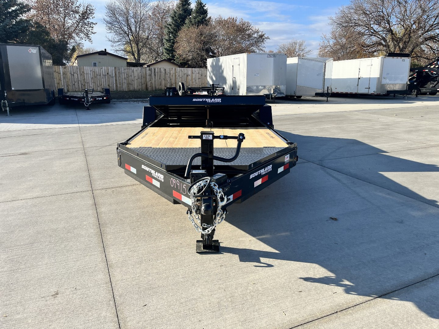New 2025 Southland 22 ft = 16 ft Tilt + 6 ft flat Gravity Tilt Heavy Duty 16K Trailer 14 PLY Tires