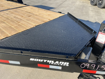 New 2025 Southland 22 ft = 16 ft Tilt + 6 ft flat Gravity Tilt Heavy Duty 16K Trailer 14 PLY Tires