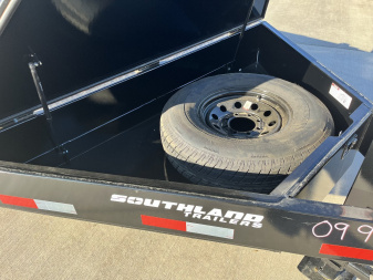 New 2025 Southland 22 ft = 16 ft Tilt + 6 ft flat Gravity Tilt Heavy Duty 16K Trailer 14 PLY Tires