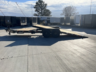 New 2025 Southland 22 ft = 16 ft Tilt + 6 ft flat Gravity Tilt Heavy Duty 16K Trailer 14 PLY Tires