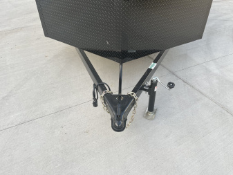 New 2025 AERO 7x16 +2 V BLACKOUT Edition White Interior QUALITY Enclosed Rear Ramp Cargo Trailer