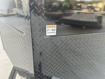 New 2025 AERO 7x16 +2 V BLACKOUT Edition White Interior QUALITY Enclosed Rear Ramp Cargo Trailer