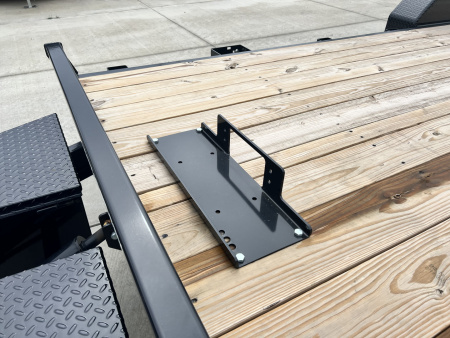 New NEW 2025 H&H Speedloader 22’ POWER TILTbed flatbed Trailer 2-7000 lb axles =14K Removable Fenders