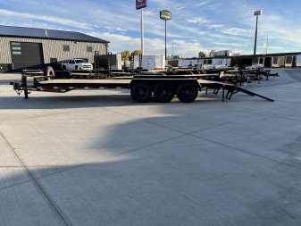 New 2025 Southland 24’ Flatbed 3-7000lb axles =21K Dovetail Trailer Fold Up Ramps